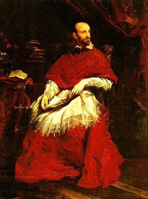 Anthony Van Dyck cardinal guido Sweden oil painting art